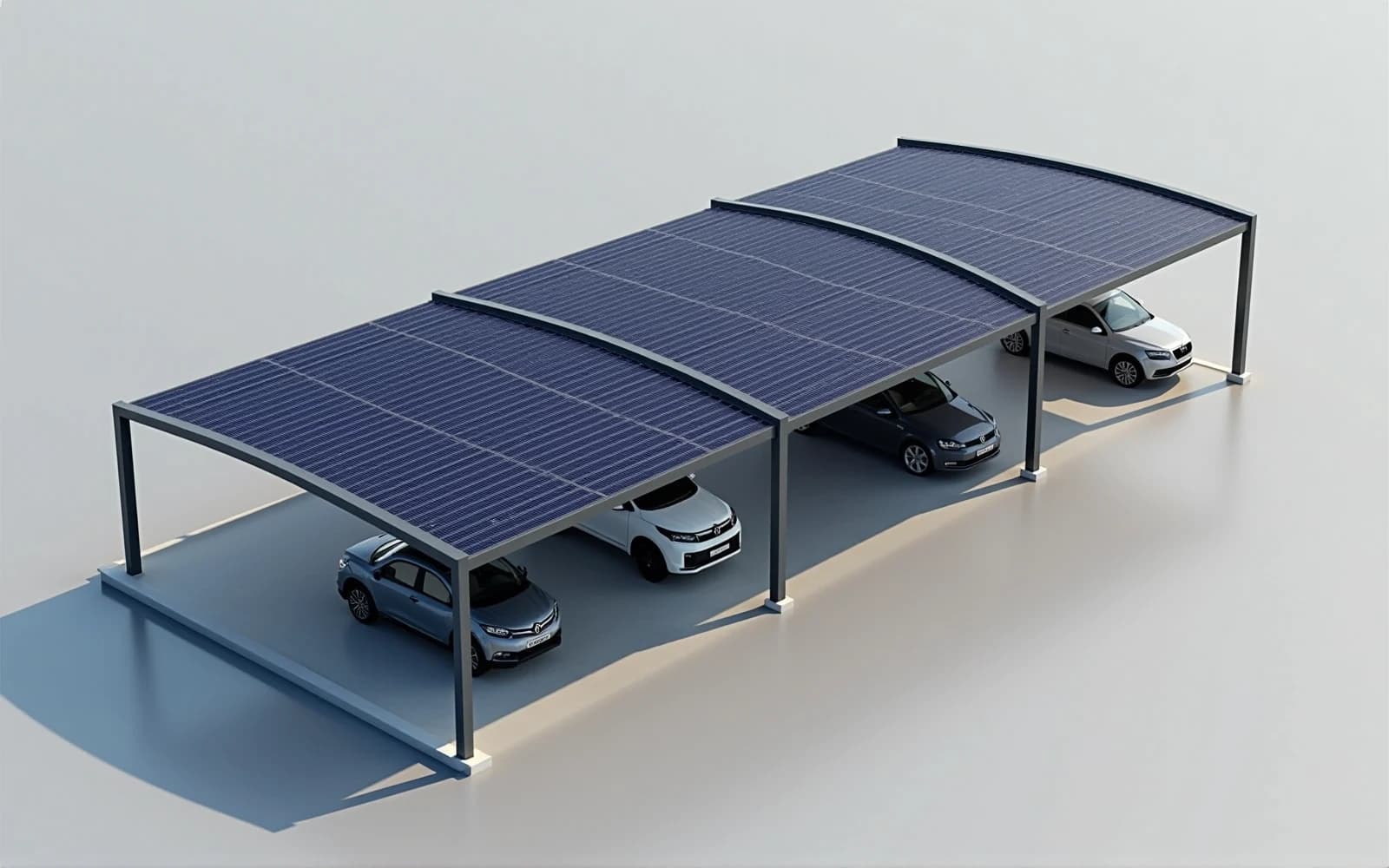 Parkpower Series B – Strix Snow – Architektur-Render